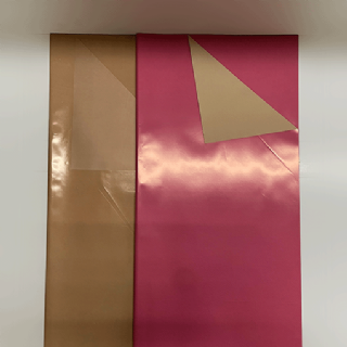 Poli Perolado 68x68cm - Pacote c/25 folhas